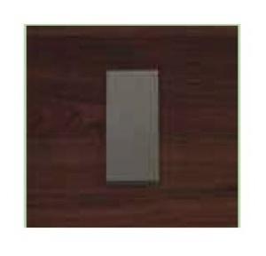 Crabtree Amare Combined Teak Wood Front Plate 12M, ACNPSCKV12